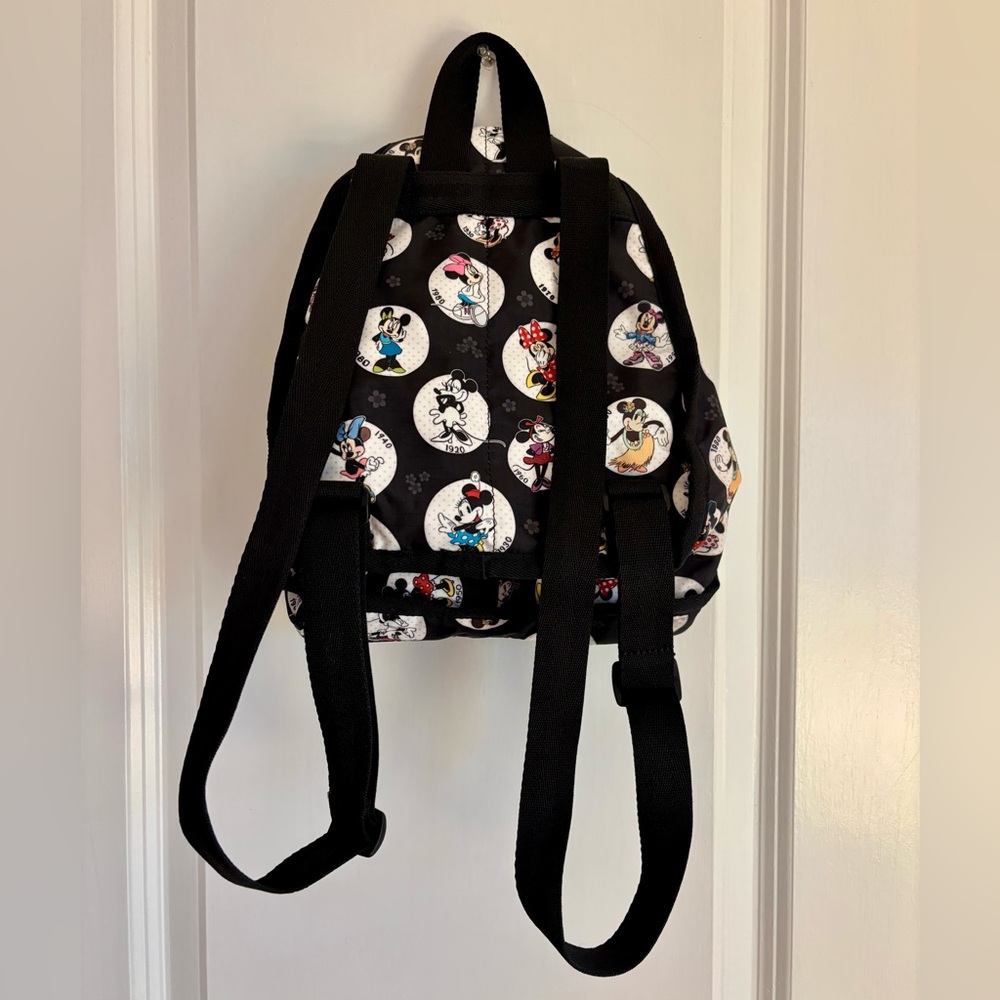 LeSportsac Disney Limited Minnie Print Celebration Backpack - Picture 4 of 7